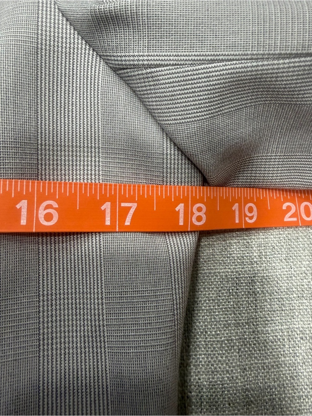 Calvin Klein Tailored plaid Light Gray Women’s Blazer - Picture 4 of 9